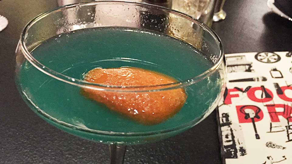 Gun Metal Blue Cocktail