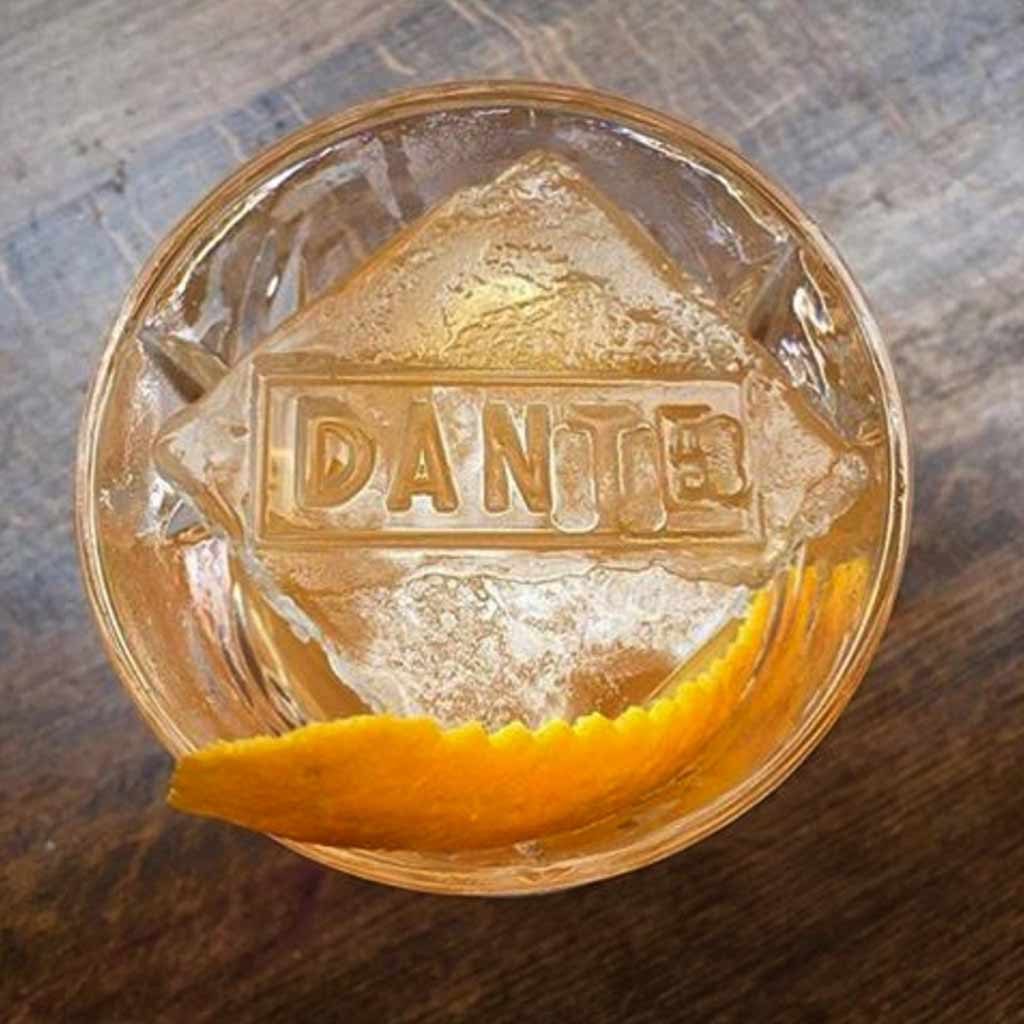 Dante NYC Old Fashioned Branded Ice