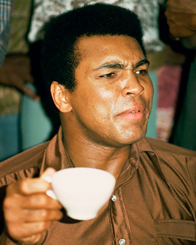 Drinking Tea with Muhammad Ali